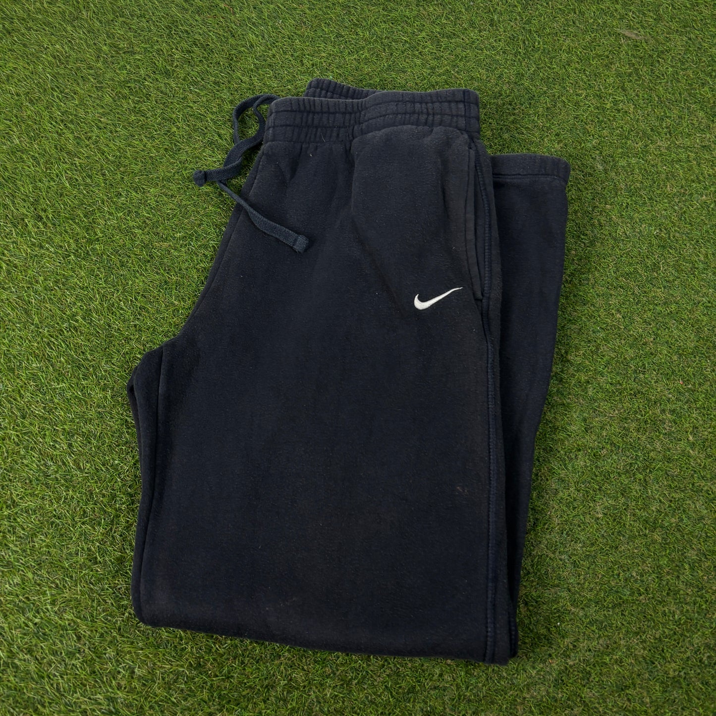 00s Nike Wide Leg Cotton Joggers Blue XL