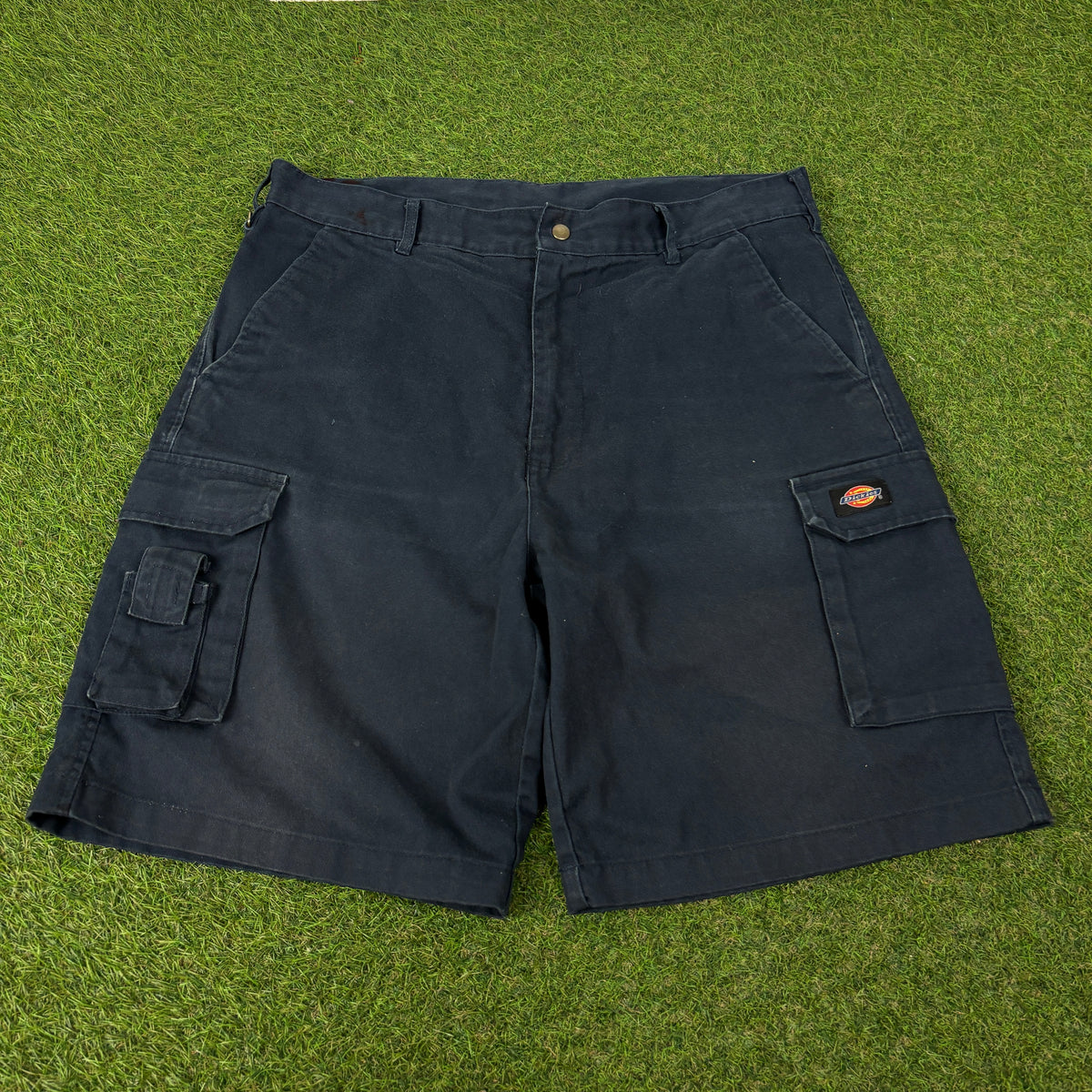 00s Dickies Workwear Shorts Blue Large