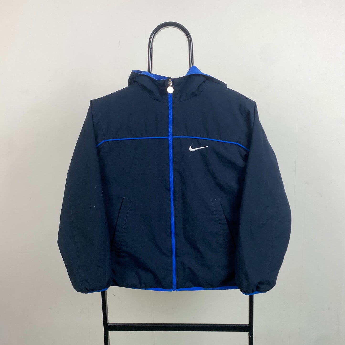 00s Nike Reversible Piping Jacket Black XS