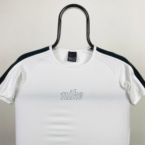 00s Nike Crop T-Shirt White Medium