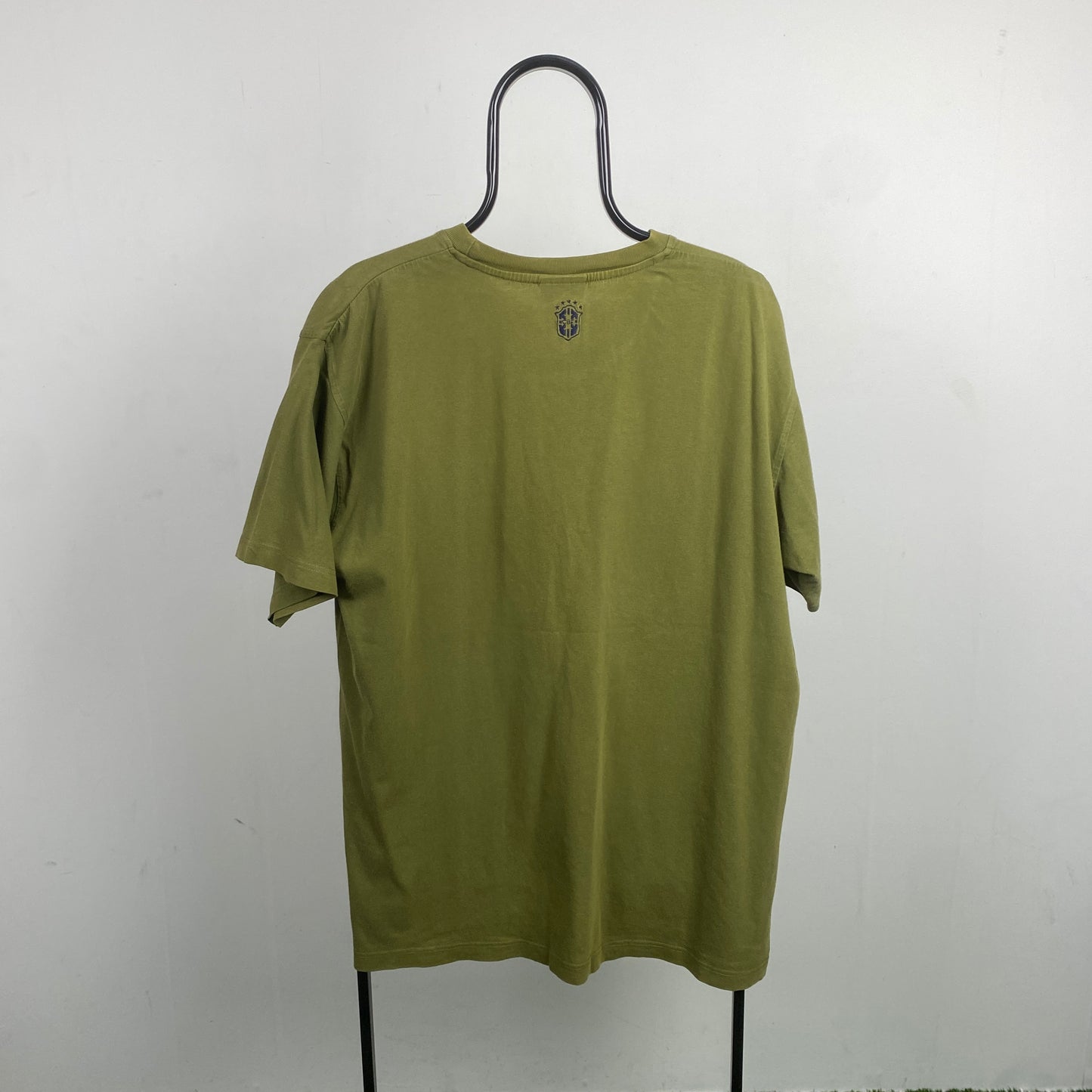 00s Nike Brazil T-Shirt Green XL