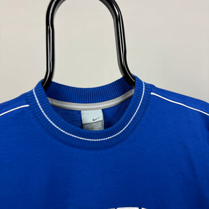 00s Nike T-Shirt Blue Small