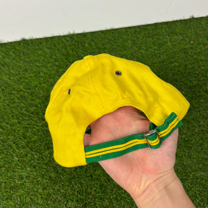 90s Nike Brazil Hat Yellow