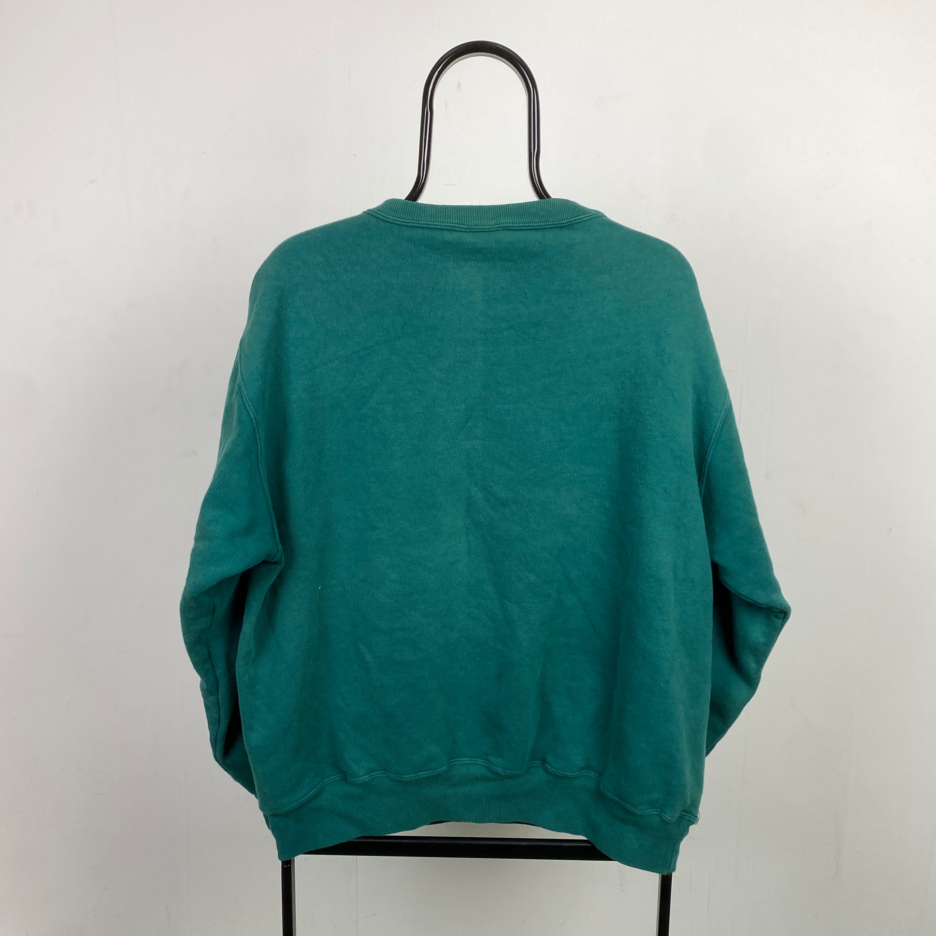 Retro Champion Sweatshirt Green XL