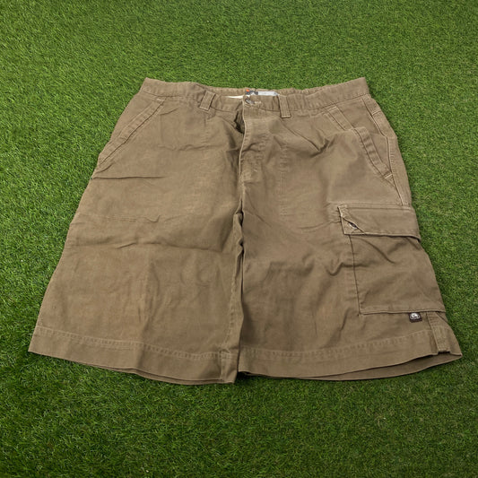 00s Nike ACG Cargo Shorts Brown XL