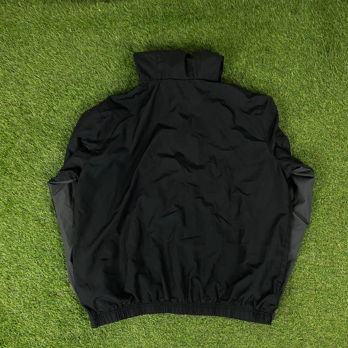 00s Nike Air Max 95 Windbreaker Tracksuit Set Jacket + Joggers Black XL