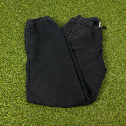 00s Nike Wide Leg Cotton Joggers Black Medium
