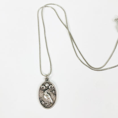 Antique Dodo Necklace Chain Silver