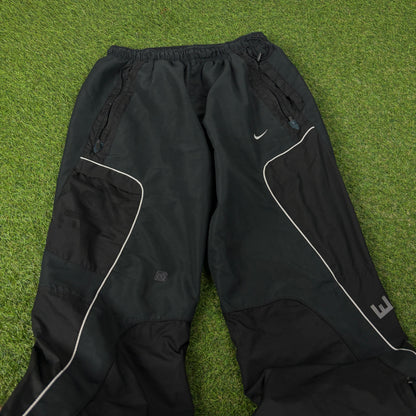 00s Nike Shox Piping Joggers Black Large