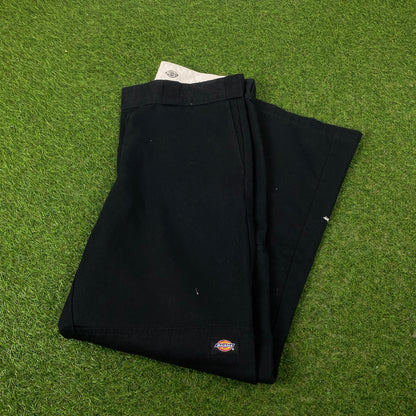 00s Dickies Cargo Trousers Joggers Black Medium