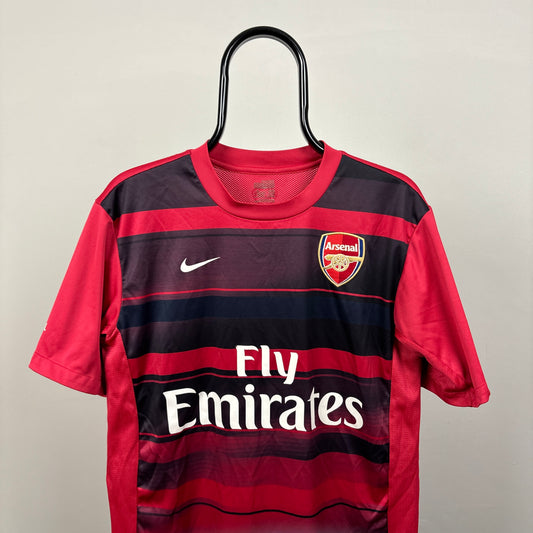 00s Nike Arsenal Football Shirt T-Shirt Red Medium