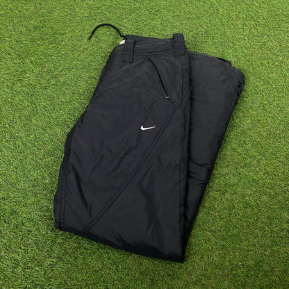 00s Nike Ski Salopettes Puffer Joggers Black Small