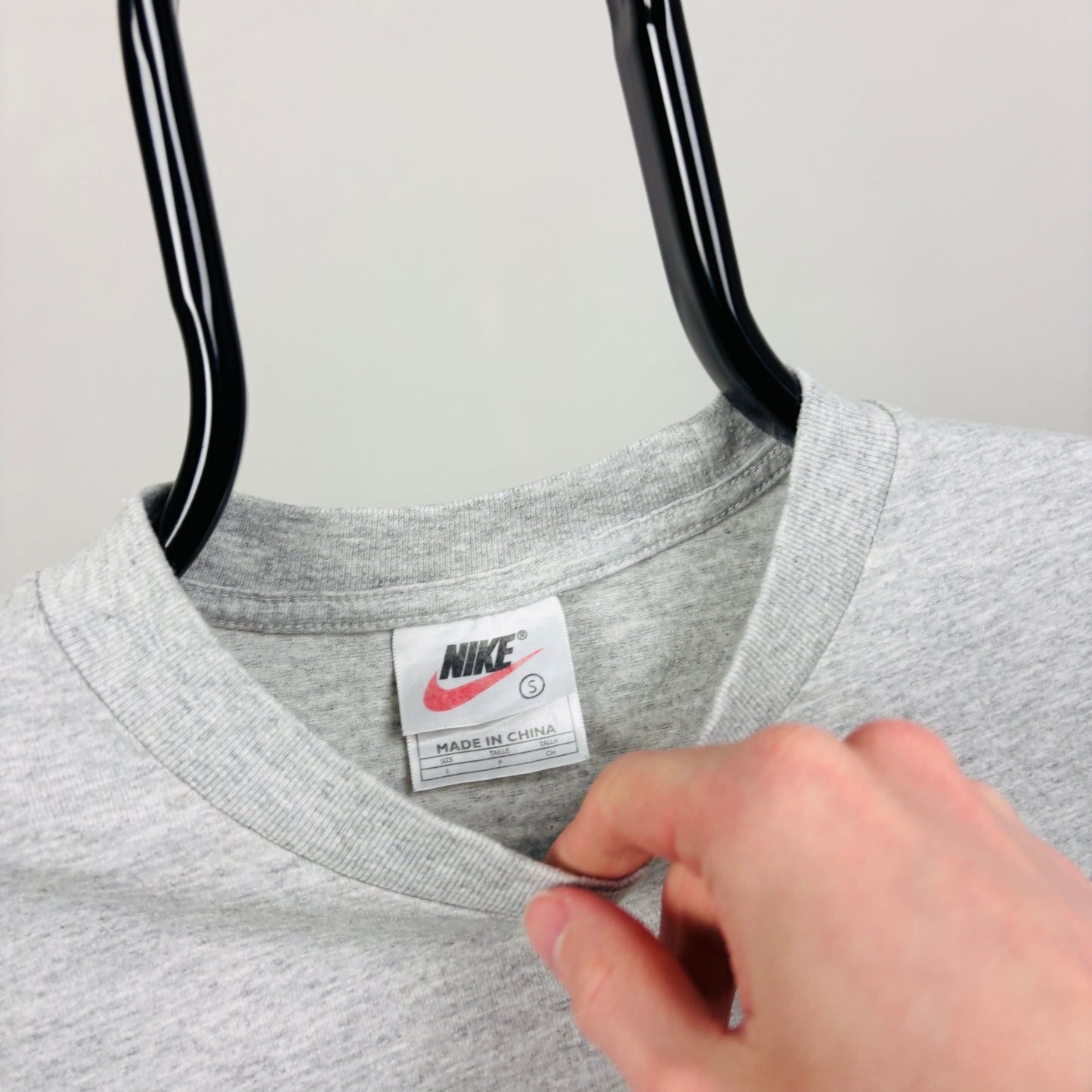 90s Nike Brazil Ronaldo T-Shirt Grey Small