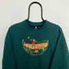 Retro Tulchan Scarecrow Sweatshirt Green Medium