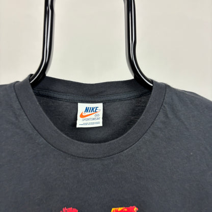 00s Nike V Series T-Shirt Black Medium