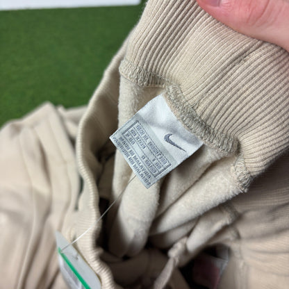 00s Nike Wide Leg Cotton Joggers Brown XL