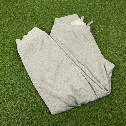 00s Nike Cotton Joggers Grey Medium