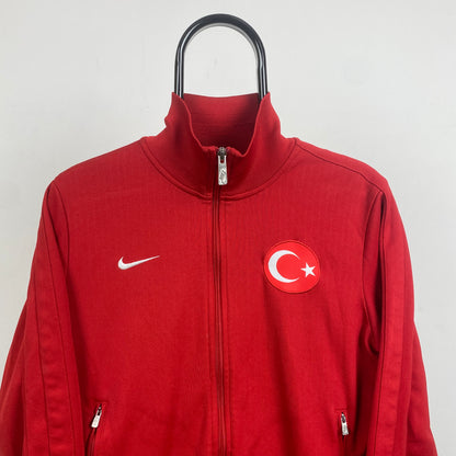 00s Nike Turkey Windbreaker Jacket Red Medium