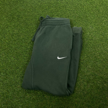 00s Nike Cotton Joggers Green Small