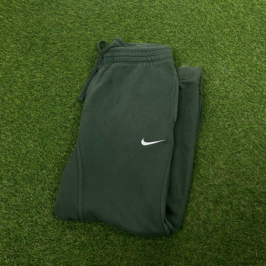 00s Nike Cotton Joggers Green Small