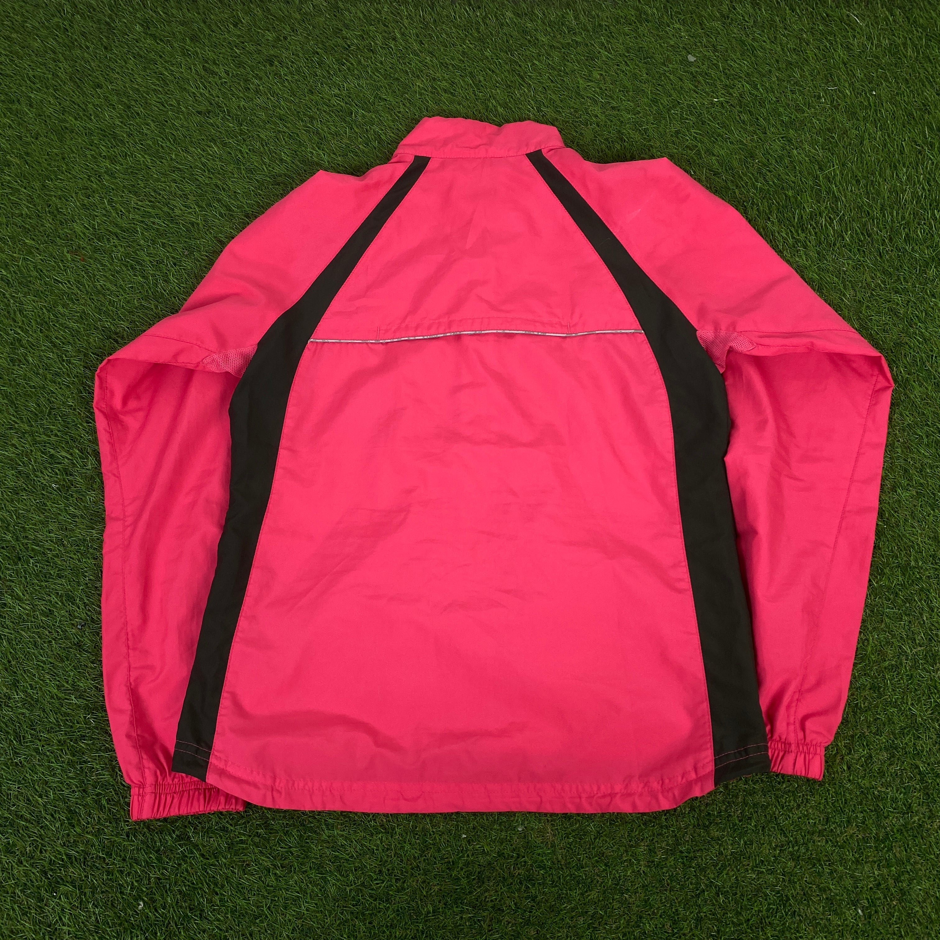 00s Nike Tracksuit Jacket + Joggers Set Pink Small