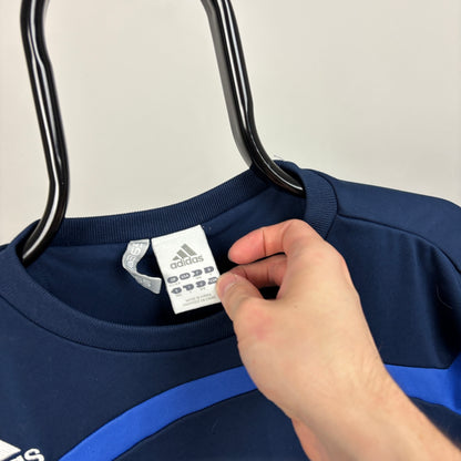 00s Adidas Chelsea Sweatshirt Blue Medium