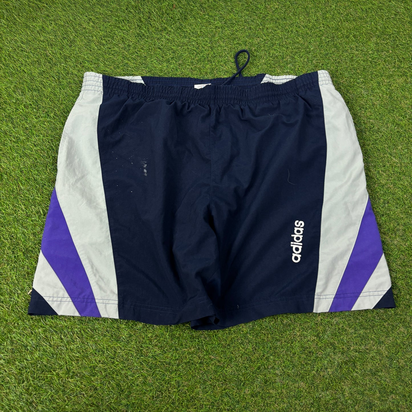90s Adidas Shorts Blue XXL
