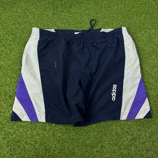 90s Adidas Shorts Blue XXL