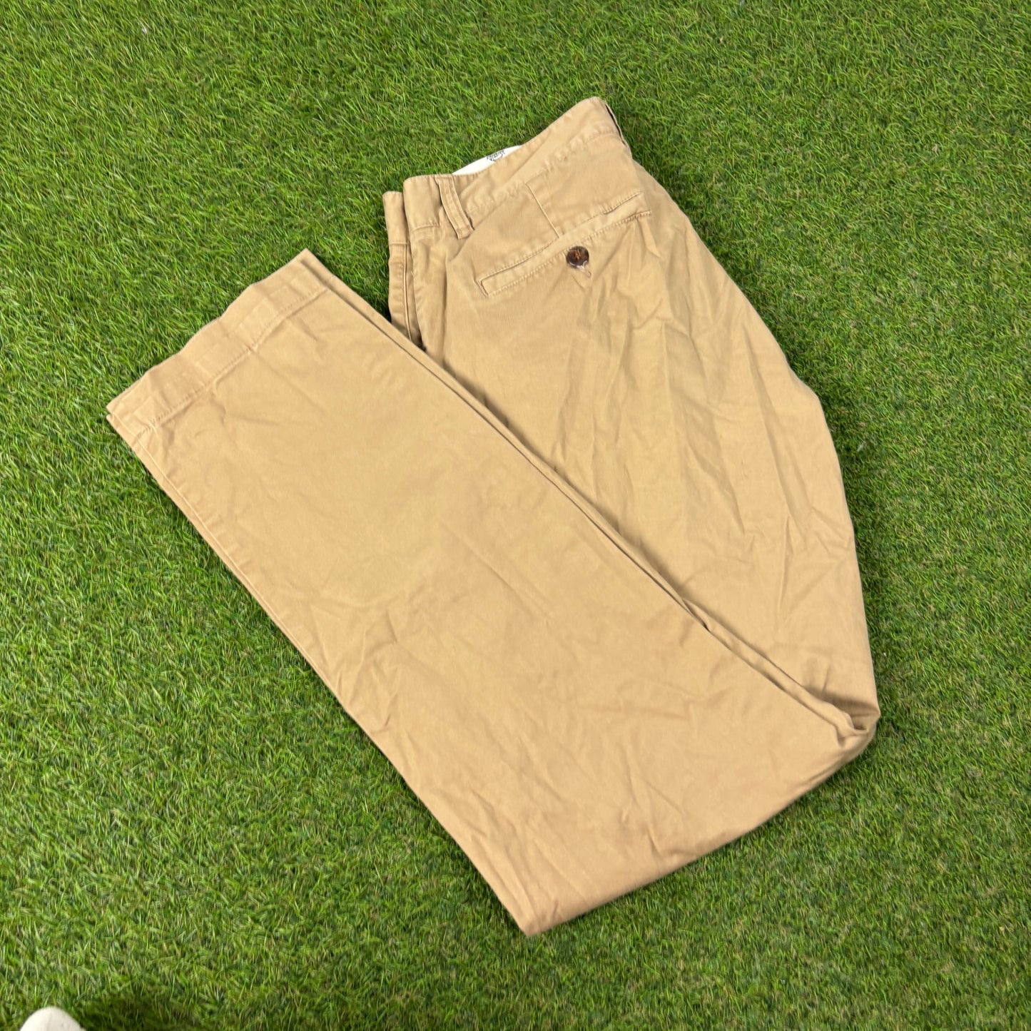 00s Dickies Workwear Trousers Joggers Brown Small