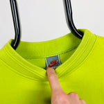 90s Nike Sweatshirt Lime Green Small