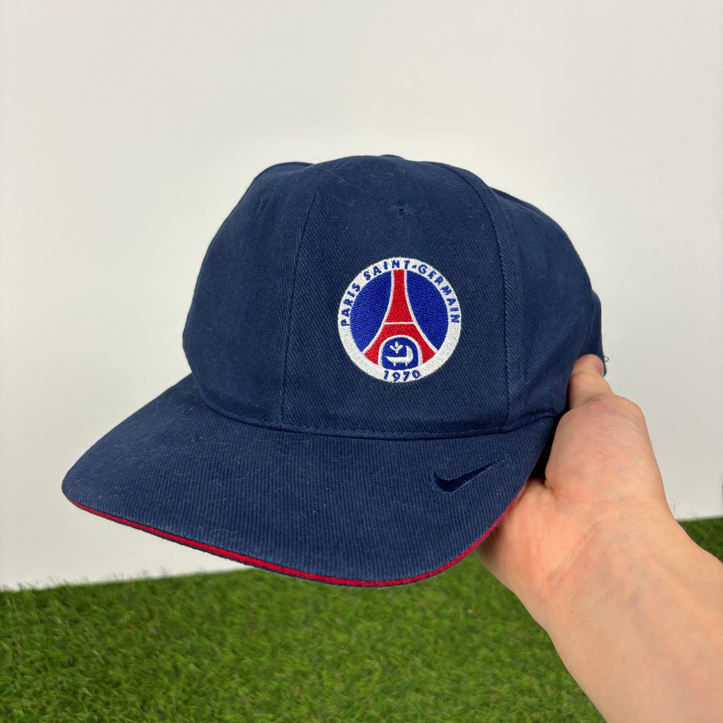 90s Nike PSG Hat Blue