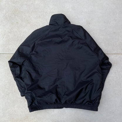 00s Nike Reversible Fleece Puffer Jacket Black Large