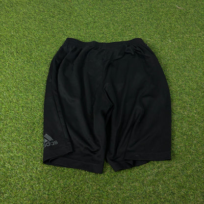 00s Adidas Football Shorts Black XS