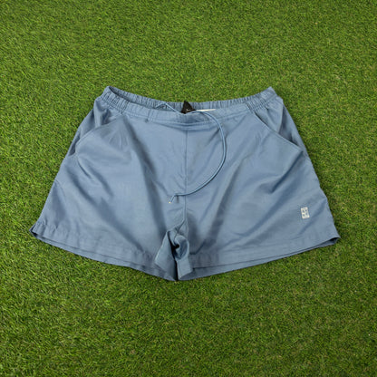 00s Nike Court Tennis Shorts Blue Medium