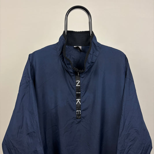 90s Nike Windbreaker Jacket Blue XXL