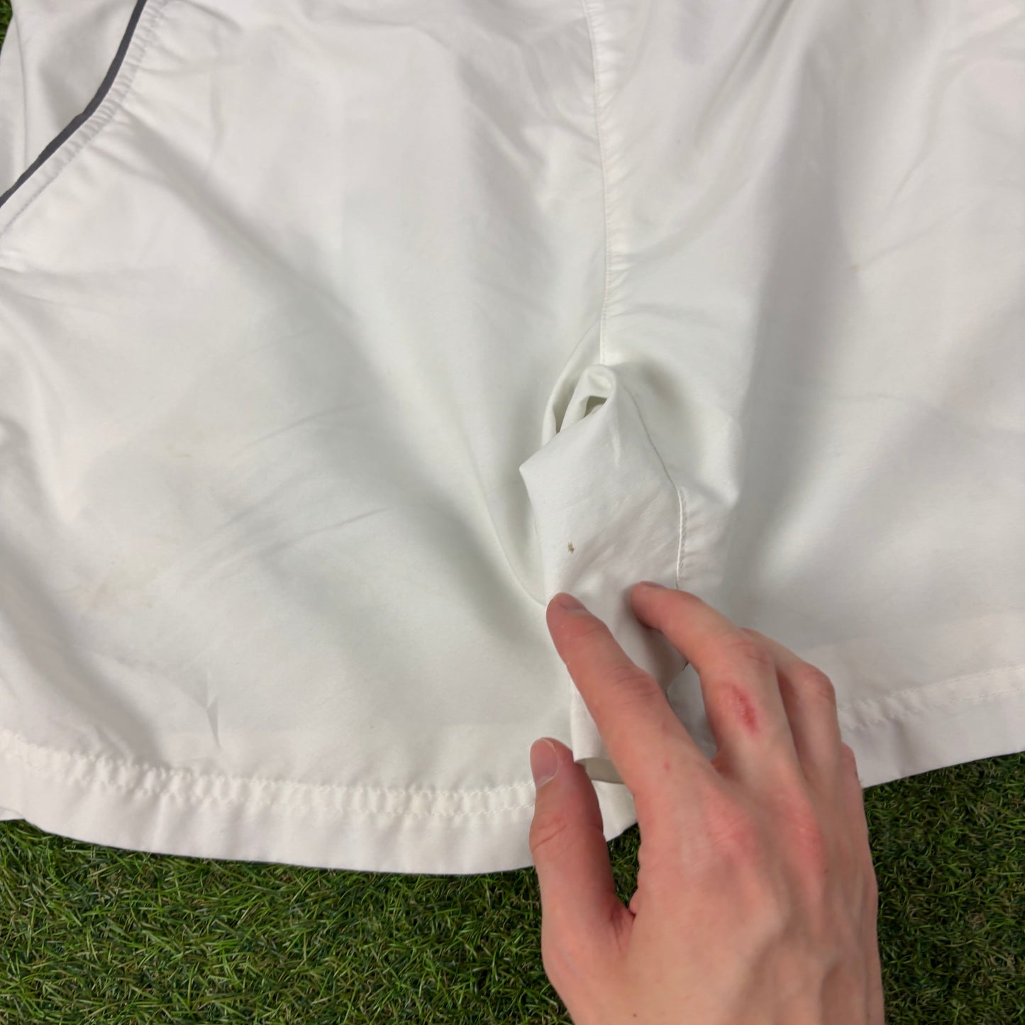 00s Nike Piping Shorts White Large