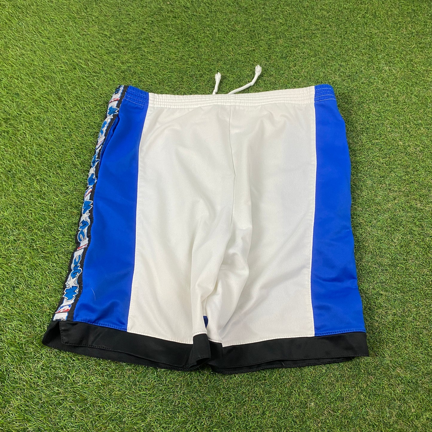 90s Champion Orlando Magic Basketball Shorts Blue Medium