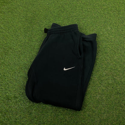 00s Nike Cotton Joggers Black Small