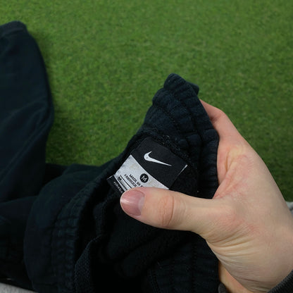 00s Nike Wide Leg Cotton Joggers Black Medium
