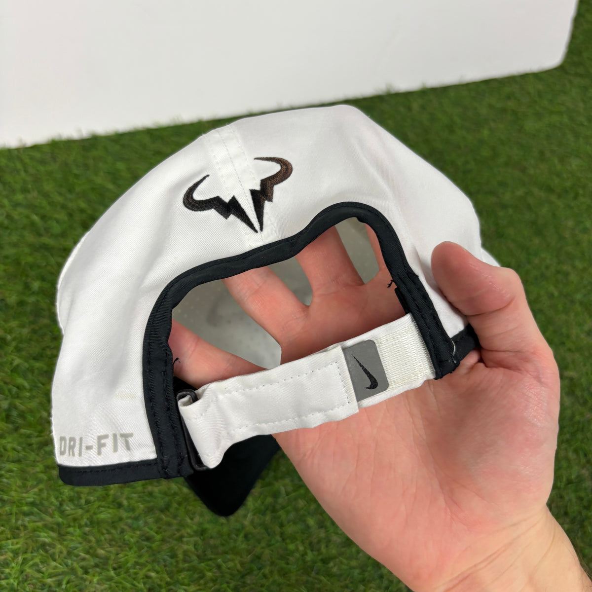 00s Nike Nadal Featherlight Dri-Fit Hat White