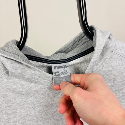 00s Nike Flame Hoodie Grey Small