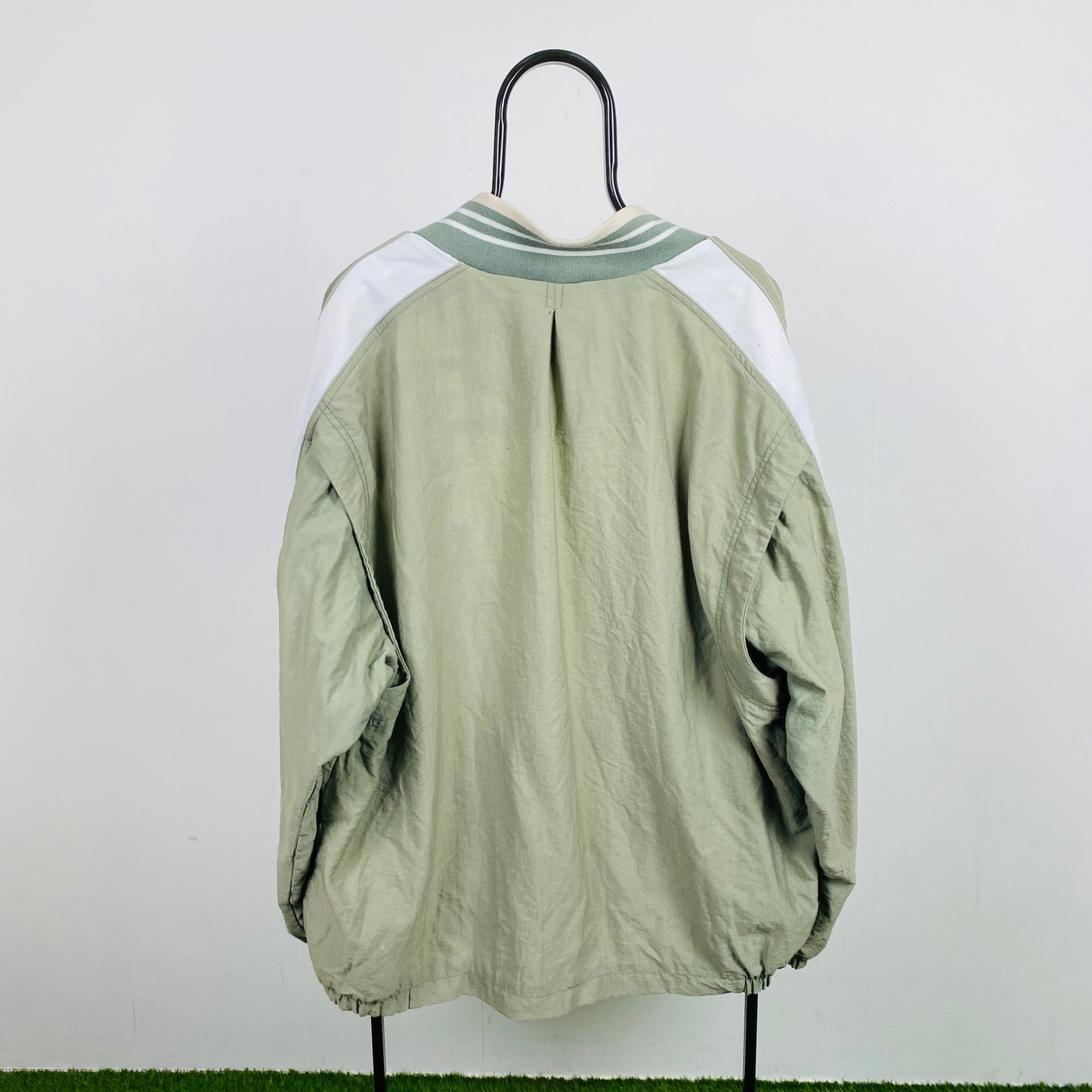 90s Challenge Court Varsity Jacket Green XL