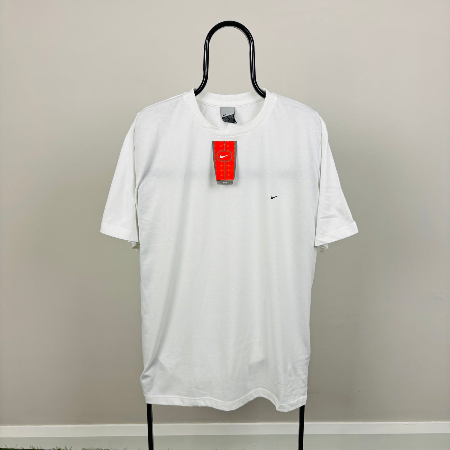 00s Nike Dri-Fit T-Shirt White Medium