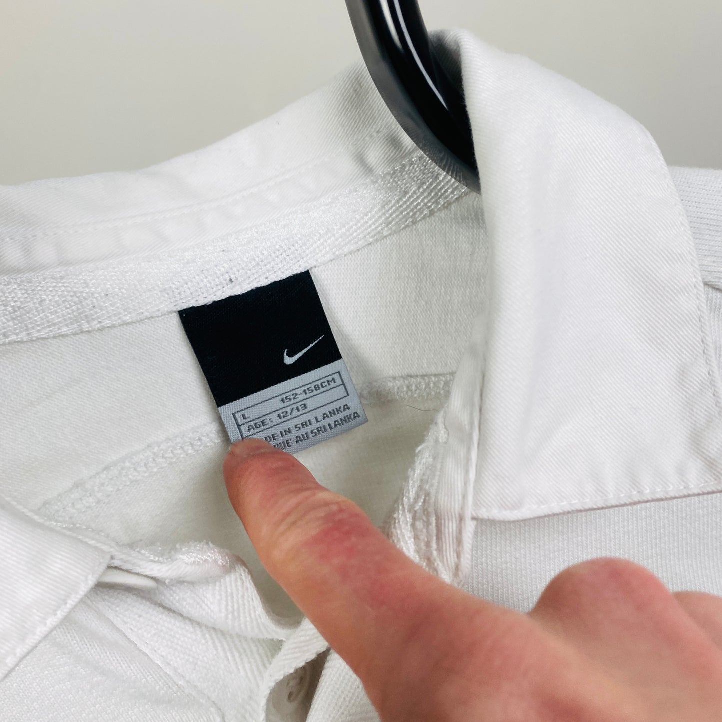 00s Nike England Rugby Shirt T-Shirt White XS