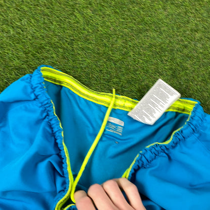 00s Nike Barcelona Football Shorts Blue Medium