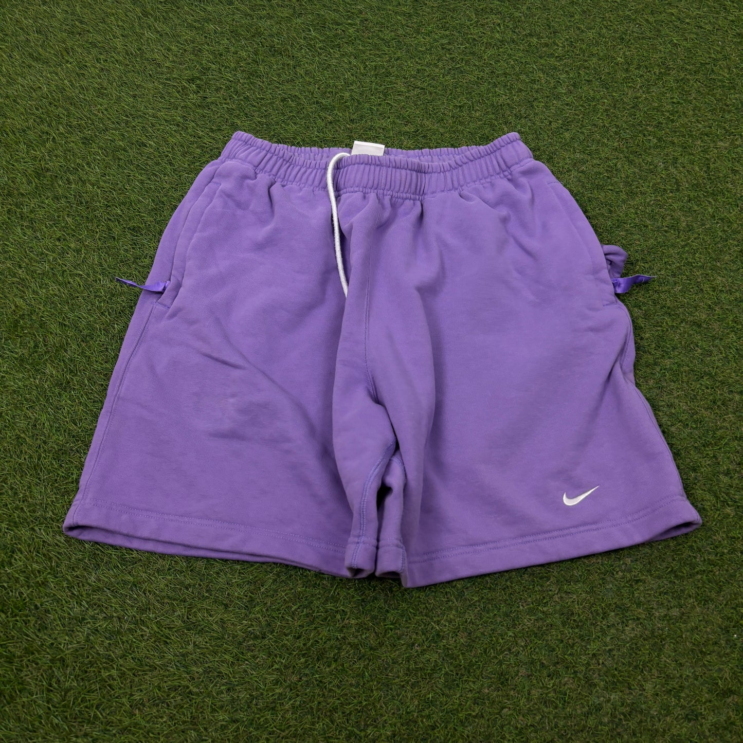 00s Nike NRG Zip Pocket Shorts Purple Small