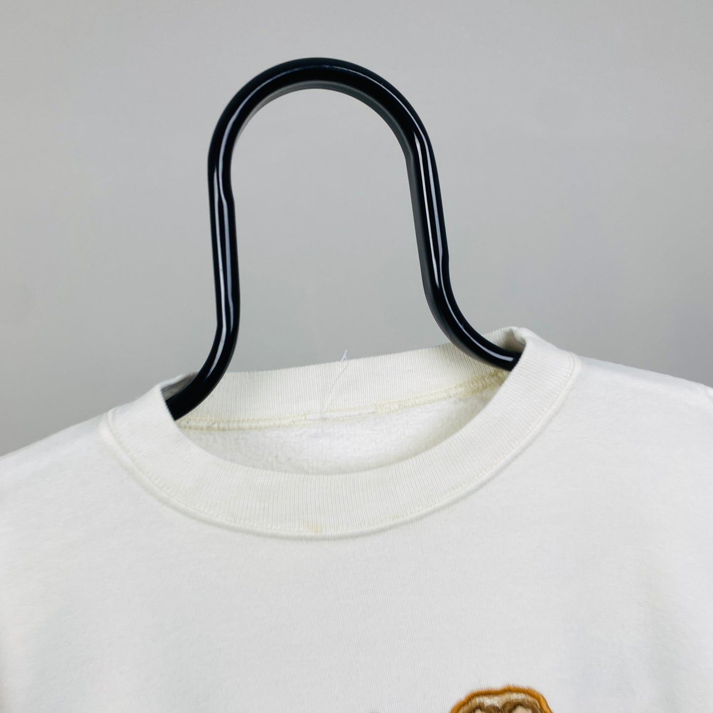 90s Owl Sweatshirt Brown Medium