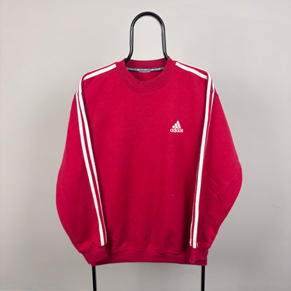 90s Adidas Sweatshirt Red XL