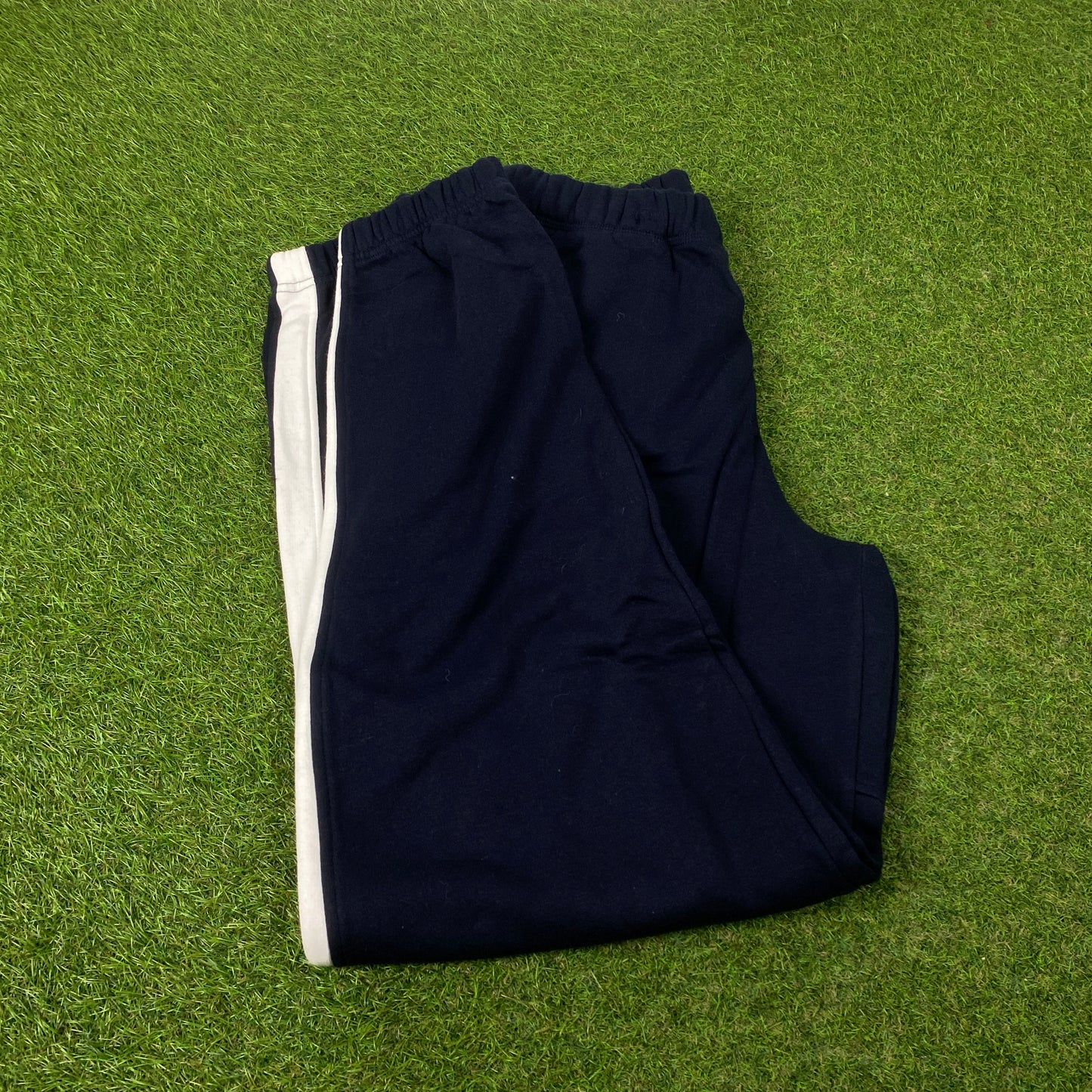 00s Nike Wide Leg Cotton Joggers Blue XL