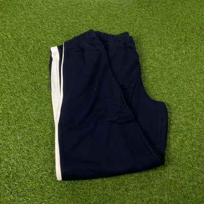 00s Nike Wide Leg Cotton Joggers Blue XL
